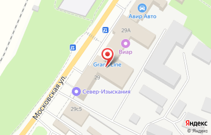 Торгово-производственная компания Grand Line на Московской улице на карте