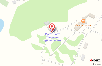 Отель Руссо-Балт Северные приключения на карте