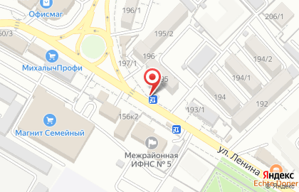 Магазин кондитерских изделий Сладкоежка на улице Ленина на карте