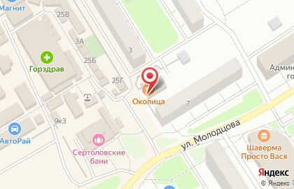 Бистро в Санкт-Петербурге на карте
