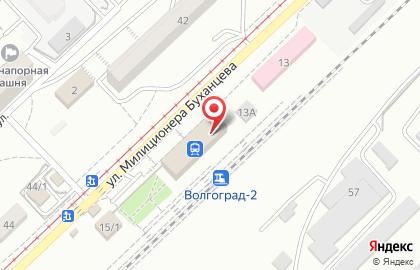Волгоградский филиал Банкомат, Банк ВТБ 24 в Ворошиловском районе на карте
