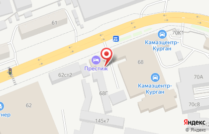 Гостинично-развлекательный комплекс Престиж на улице Дзержинского на карте