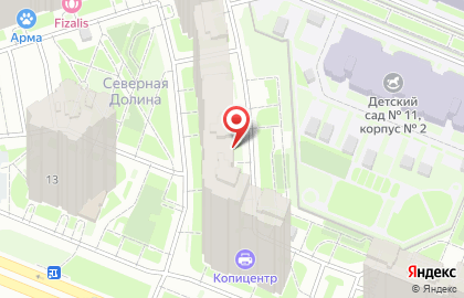 Северная долина, ООО Главстрой СПб на улице Николая Рубцова на карте