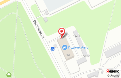 Автошкола Автолайн на Восточной улице на карте