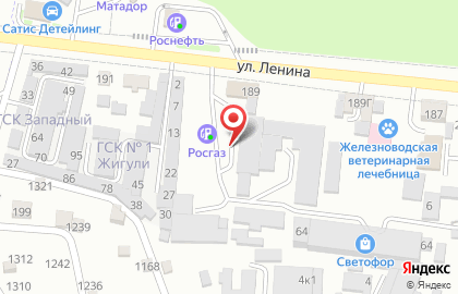 Производственно-торговая компания Глория в Железноводске на карте