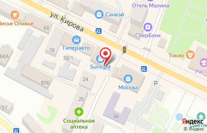 Palitra в Благовещенске на карте