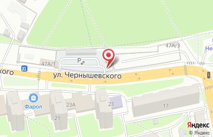 Автостоянка в Брянске на карте