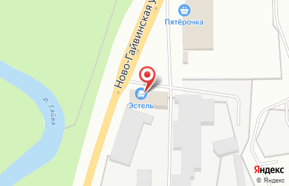 Фабрика мебели Эстель в Орджоникидзевском районе на карте