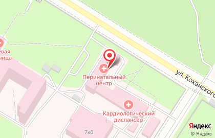 Краевая клиническая больница Забайкальский краевой перинатальный центр в Центральном районе на карте