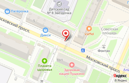 Магазин Сантехника в Пушкино на карте