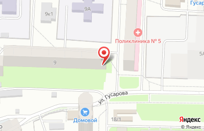 Продовольственный магазин в Свердловском районе на карте