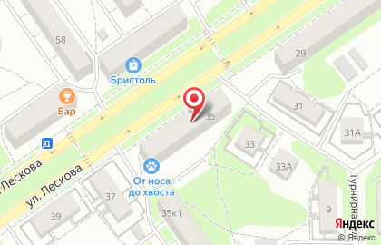 Стоматологическая клиника Витадент-НН на улице Лескова на карте