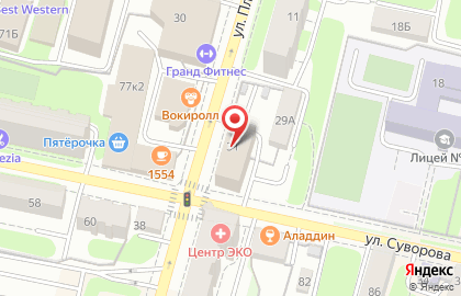 Туристическое агентство Пангея на улице Плеханова на карте