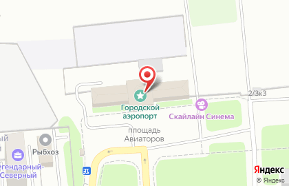 Летняя веранда Airportnsk на карте