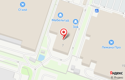 Салон мебели Цвет Диванов в Москве на карте
