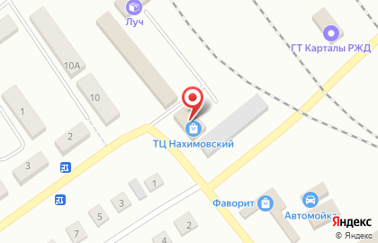 Транспортная компания Луч в Челябинске на карте