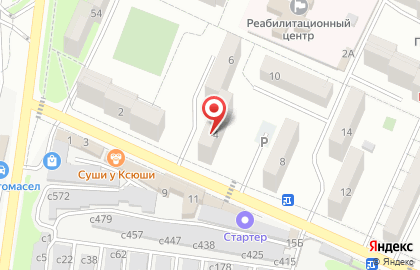 SeaContainerService на карте