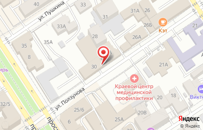 Автохозяйство, ФКУ Центр хозяйственного и сервисного обеспечения ГУ МВД России по Алтайскому краю на карте