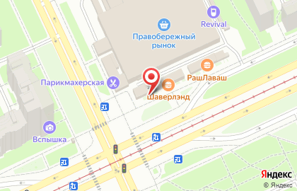 Магазин цветов Цветовик на улице Дыбенко, 16 на карте