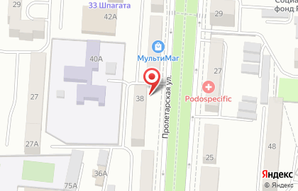 L'AMOUR на Пролетарской улице на карте