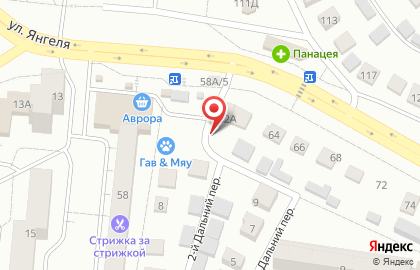 Магазин кондитерских изделий Сластёна в Центральном районе на карте
