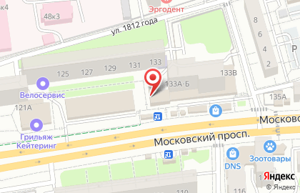 Банкомат Газпромбанк, филиал в г. Калининграде на Московском проспекте на карте