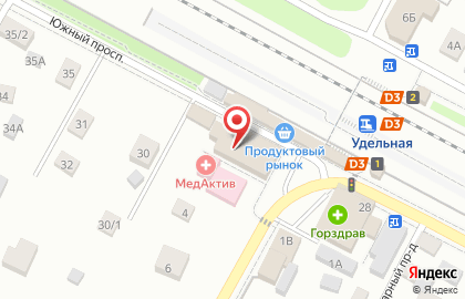 Магазин овощей и фруктов, ИП Кабиницева С.М. на карте