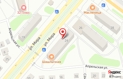 Продуктовый магазин в Перми на карте