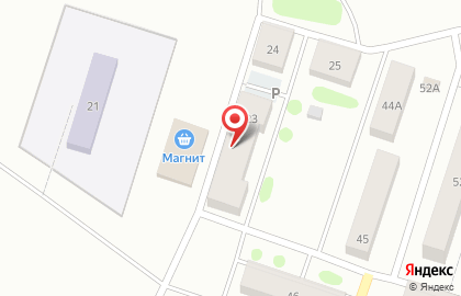 Магазин хозтоваров на ул. 2-й микрорайон, 23 на карте