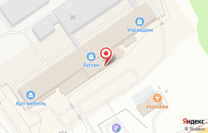ТЦ Арзан на карте