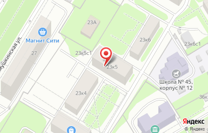 Купить окна в рассрочку Академическая на карте