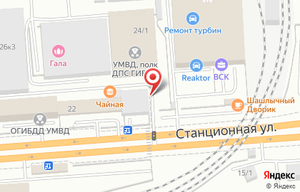 ООО ГлавПечьТорг на Станционной улице на карте