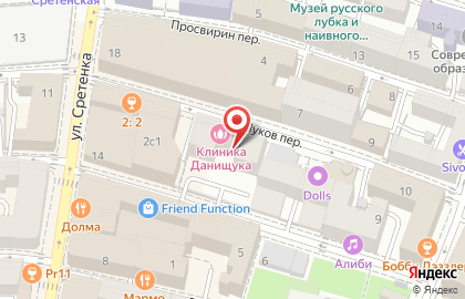 Стоматология Дента в Москве на карте