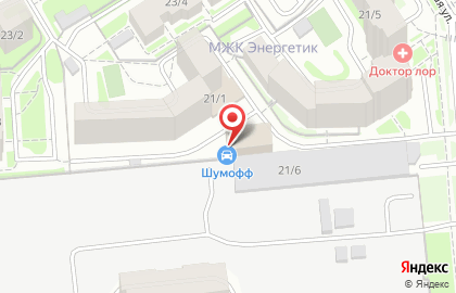 Компания по продаже шумоизоляционных автомобильных материалов Шумофф в Заельцовском районе на карте