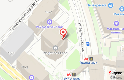 Банкомат МТС-Банк на проспекте Андропова на карте
