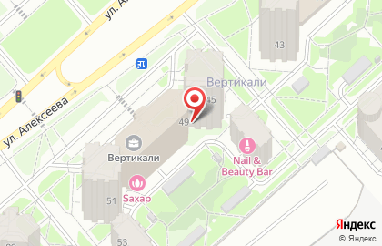 Квартирное бюро Гранд Сити на улице Алексеева на карте