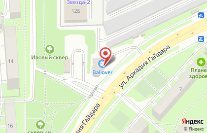 Агентство недвижимости Хирш в переулке Аркадия Гайдара на карте