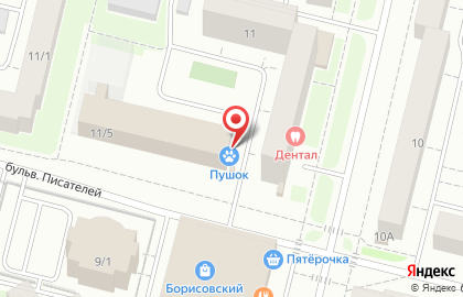Парикмахерская Натали на улице Лермонтова на карте