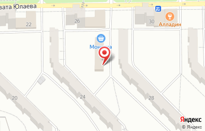 Автомойка в Уфе на карте