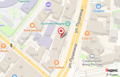 Салон эротического массажа Relax24 на улице Пушкина на карте
