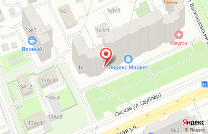 Салон-парикмахерская Илья на Окской улице на карте