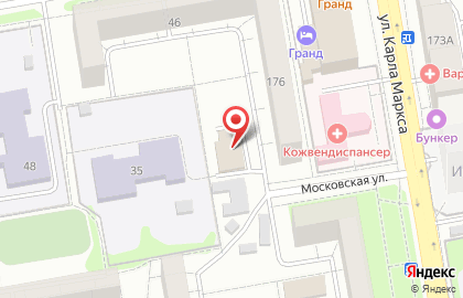 Ремонтная мастерская на улице Карла Маркса на карте