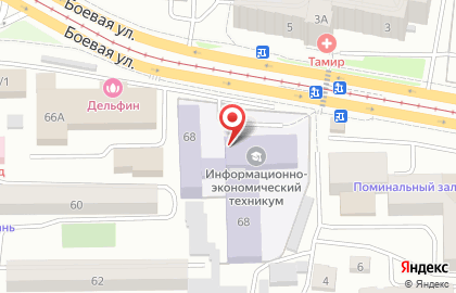Участковая избирательная комиссия №795 в Октябрьском районе на карте
