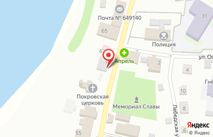 Продовольственный магазин Моя семья на Советской улице на карте