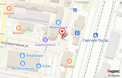 Переплетные Птицы Книжный Центр в Сергиевом Посаде на карте
