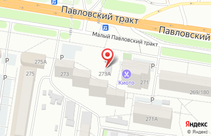Продуктовый магазин в Барнауле на карте