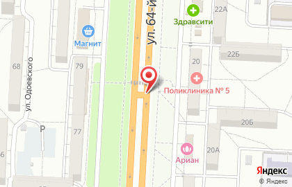 Билборды (6х3 м) от РА Экспресс-Сити в Кировском районе на карте