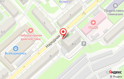 Компания Успех в Калининском районе на карте