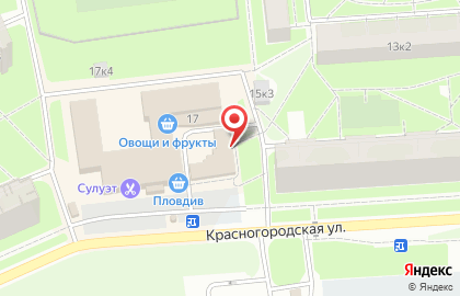 Все для барышни на Красногородской улице на карте