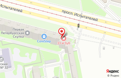 Парикмахерская в Санкт-Петербурге на карте